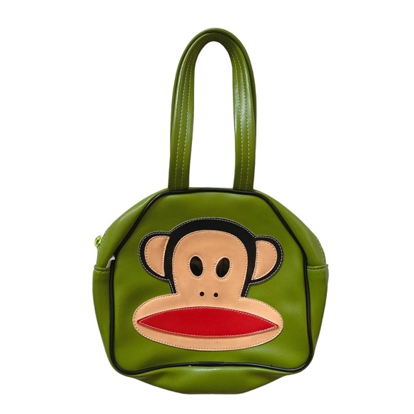 Paul Frank Handbags - Paul Frank 2004 Green Julius Mini Purse 🙈
